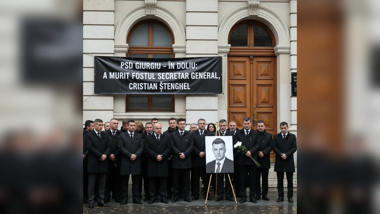 A Murit Fostul Secretar General Cristian Ștenghel