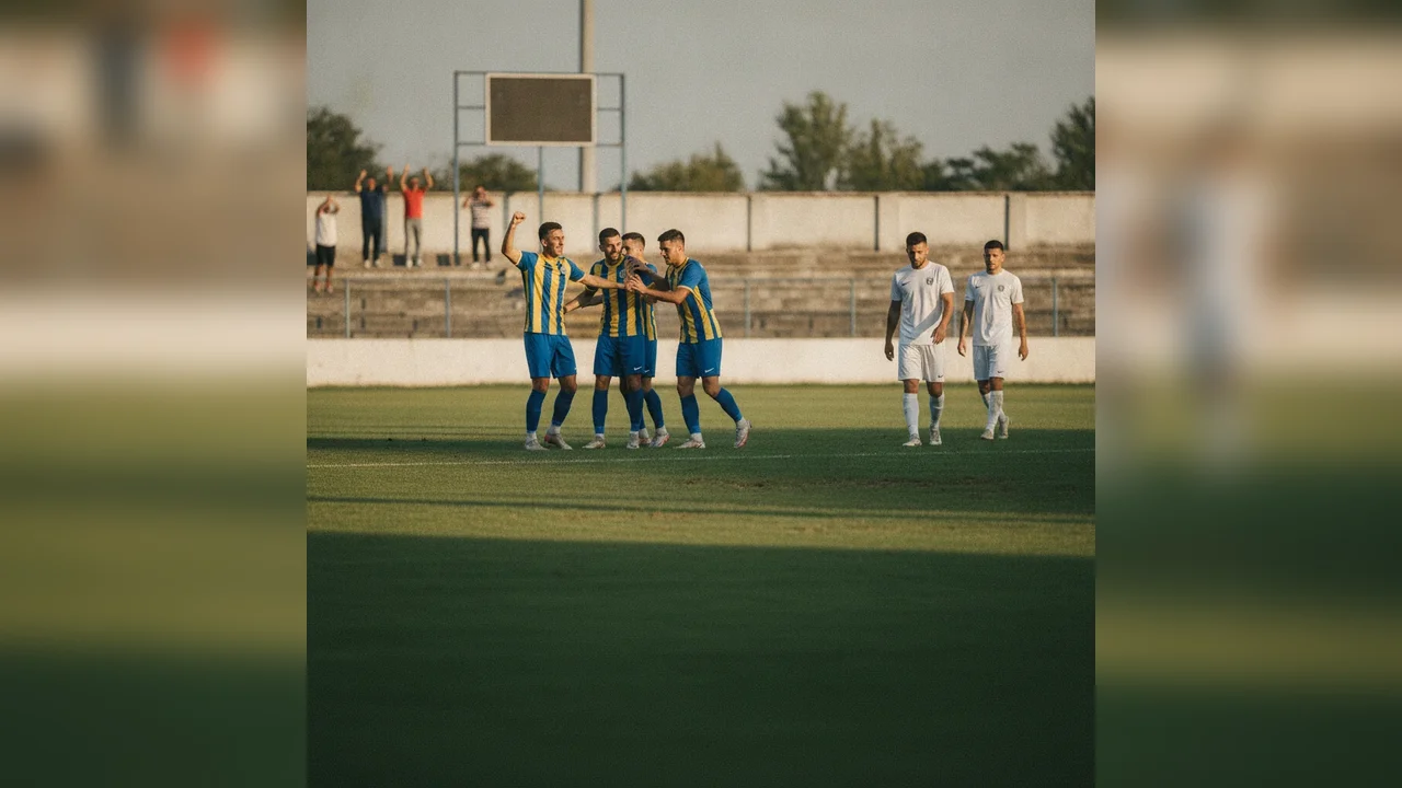 Academia Dunărea Giurgiu a urcat pe locul 2 în Liga a III-a după victoria cu Progresul Spartac