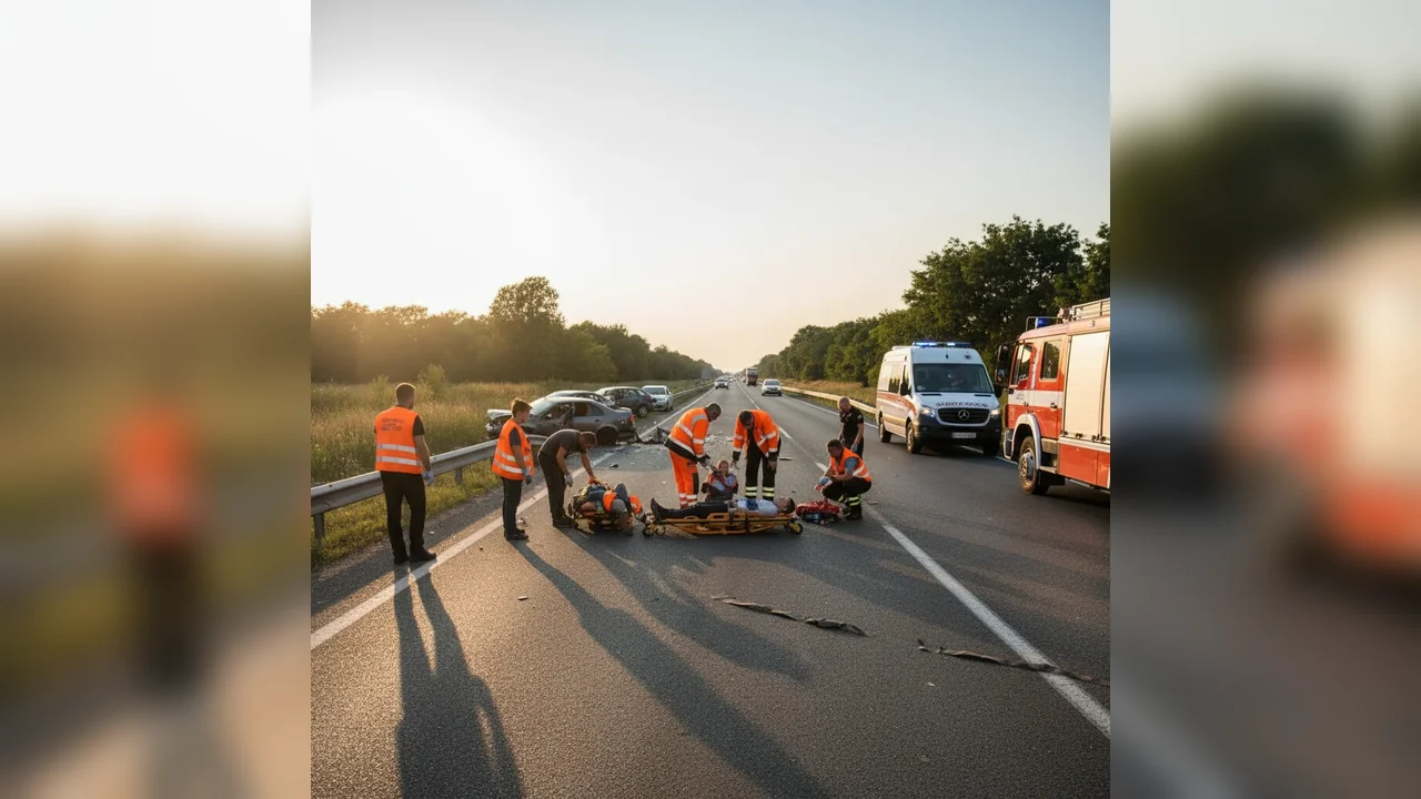 Accident pe DN5A între Greaca și Hotarele: doi răniți, duși la spital