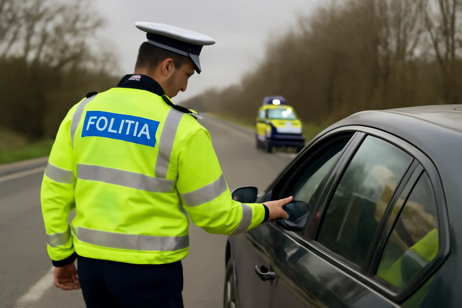 Acțiune rutieră în sistem „releu” pe DN6, cu participare extinsă a polițiștilor din Giurgiu