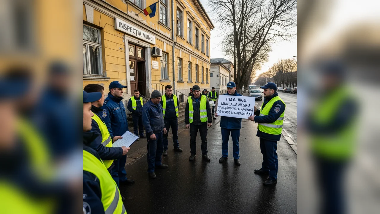 Amenzi de 40.000 lei pentru fiecare persoană prinsă muncind la negru