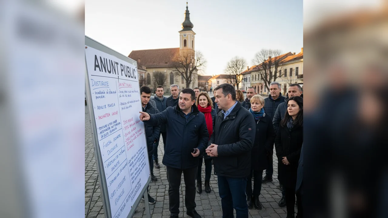 Anunț public important pentru comunitatea locală