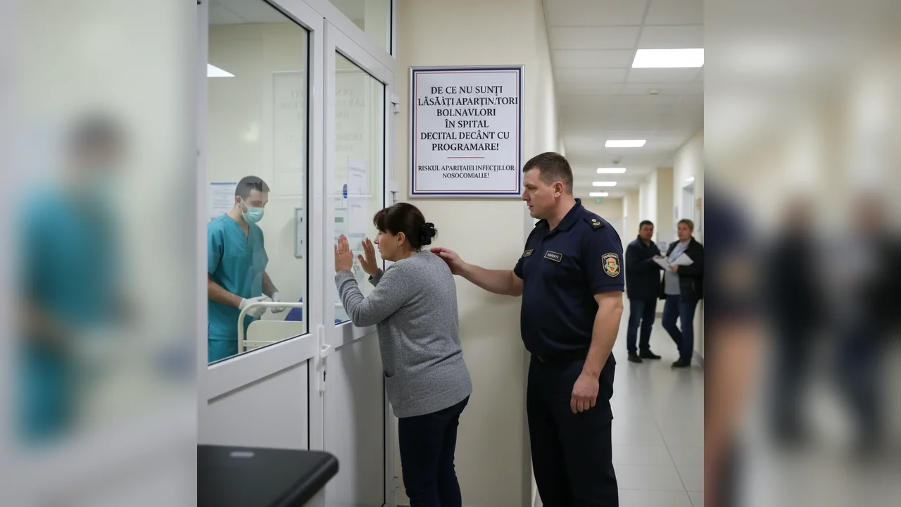 Aparținătorii bolnavilor în spital: programare pentru siguranță