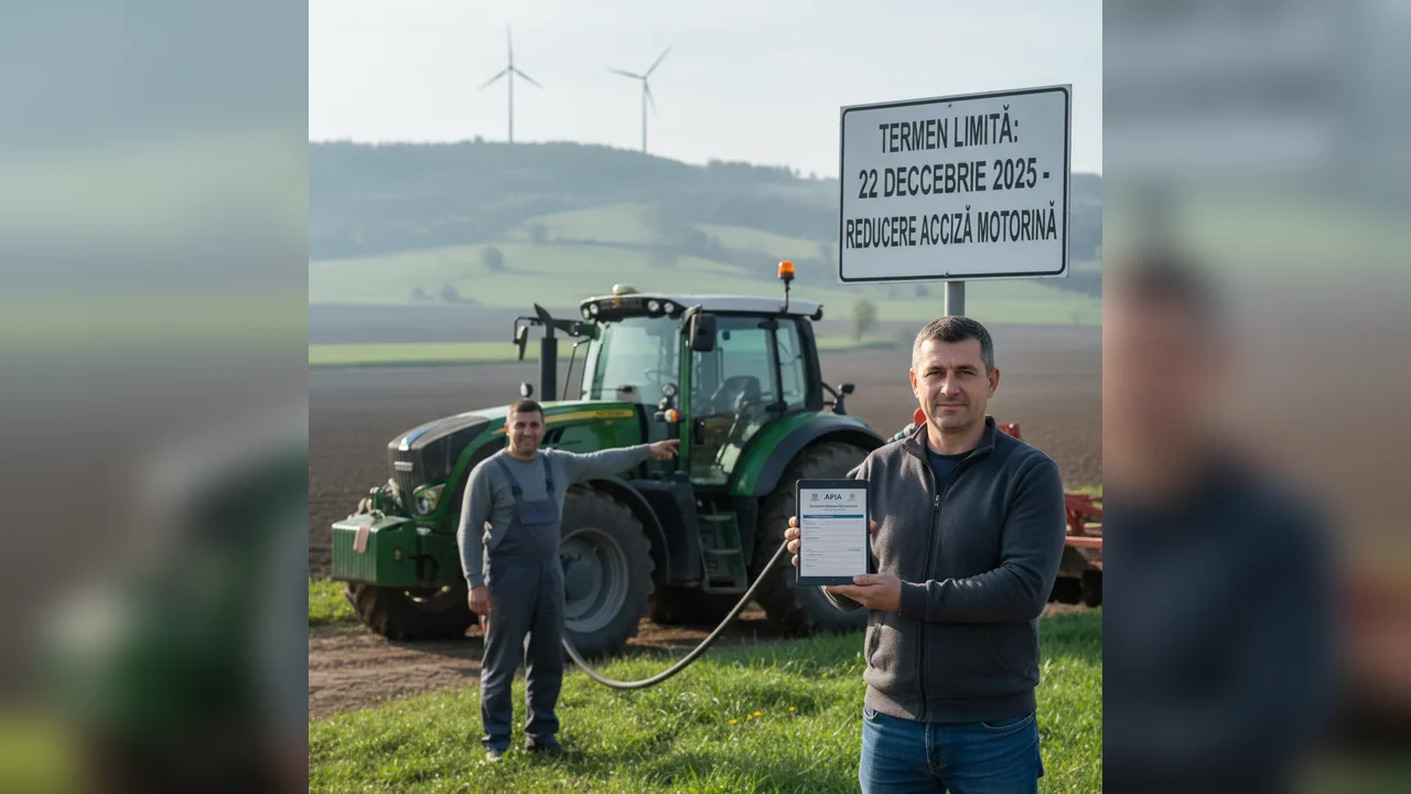 APIA primește cererile de finanțare pentru reducerea accizei la motorină până pe 22 decembrie 2025 inclusiv