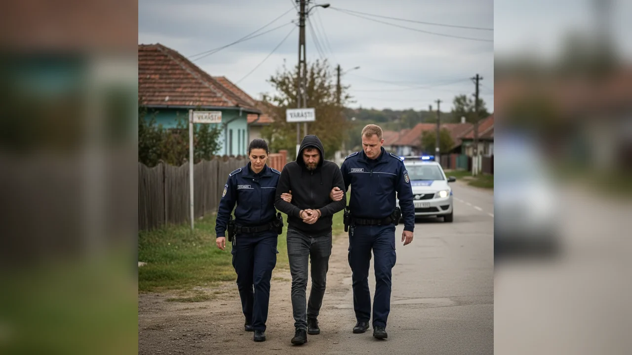 Bărbat din Giurgiu reținut la Vărăști după încălcarea ordinului de protecție