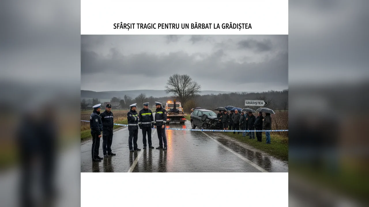 Bărbat găsit mort într-un eveniment tragic