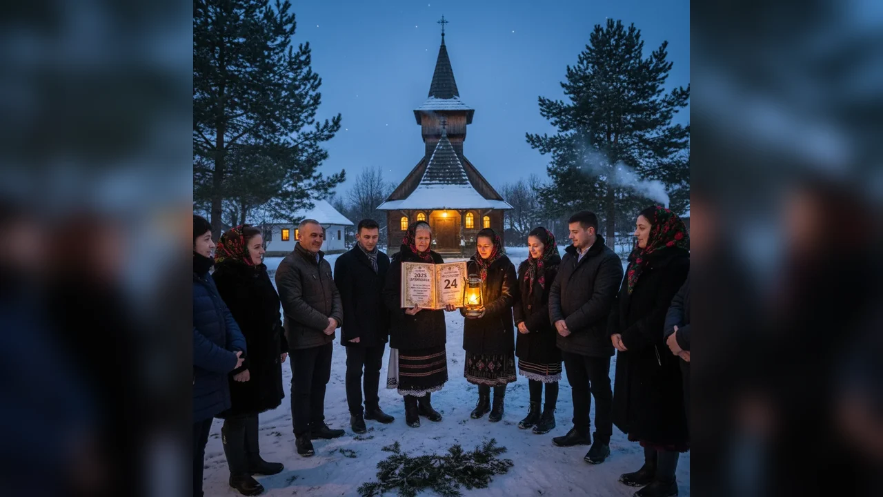 Calendar ortodox – 2025-12-24: Ajunul Nașterii Domnului