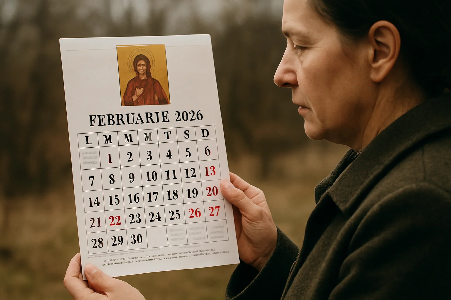 Calendar ortodox – 2026-02-22