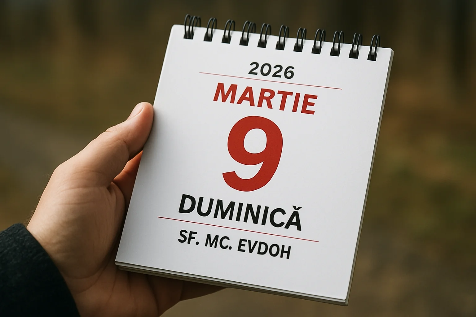 Calendar ortodox – 2026-03-09