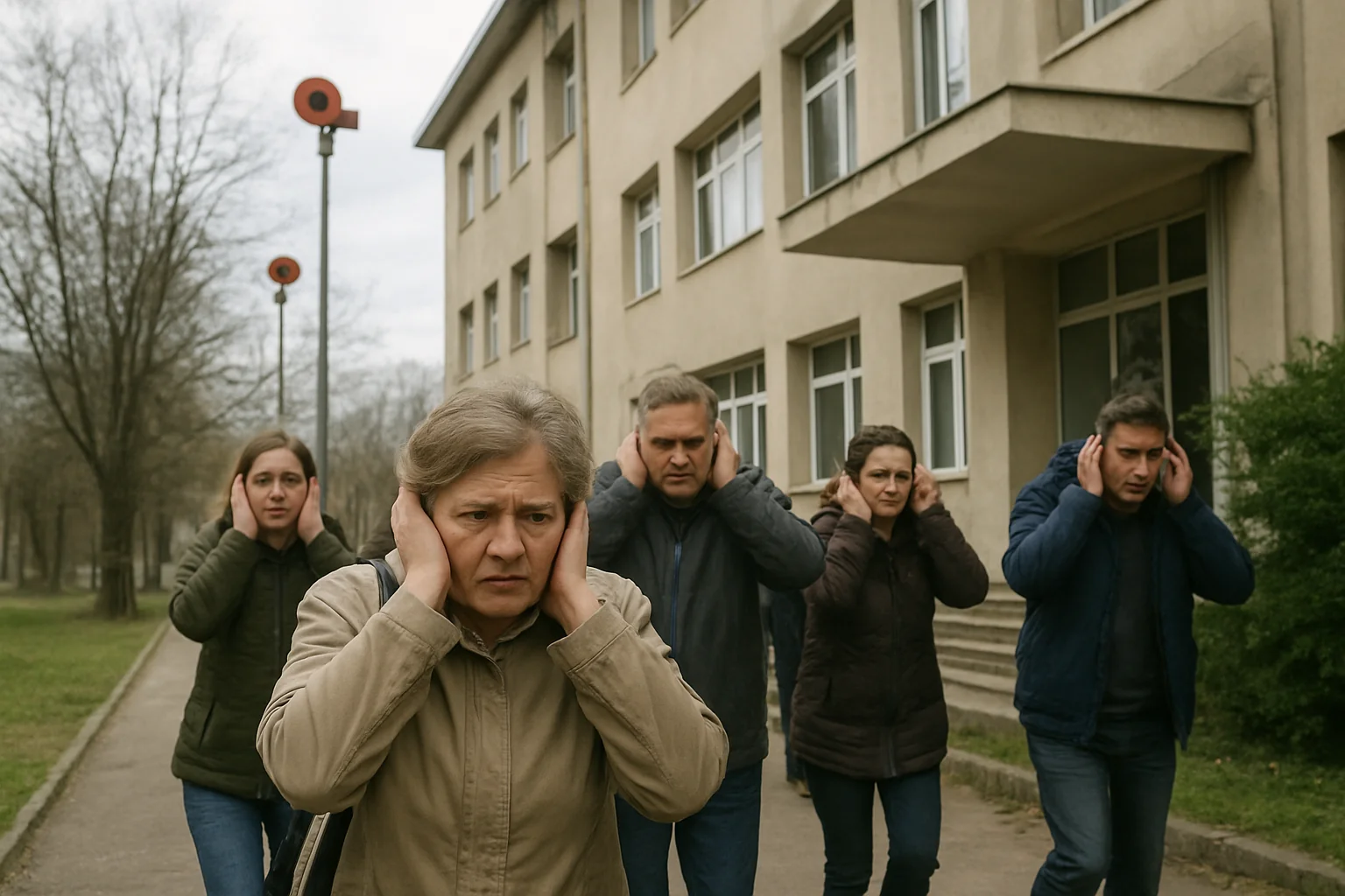 Când sirenele nu sunt doar zgomot: exercițiu de alarmă aeriană la Consiliul Județean Giurgiu. De ce contează adăposturile și pregătirea în situații extreme