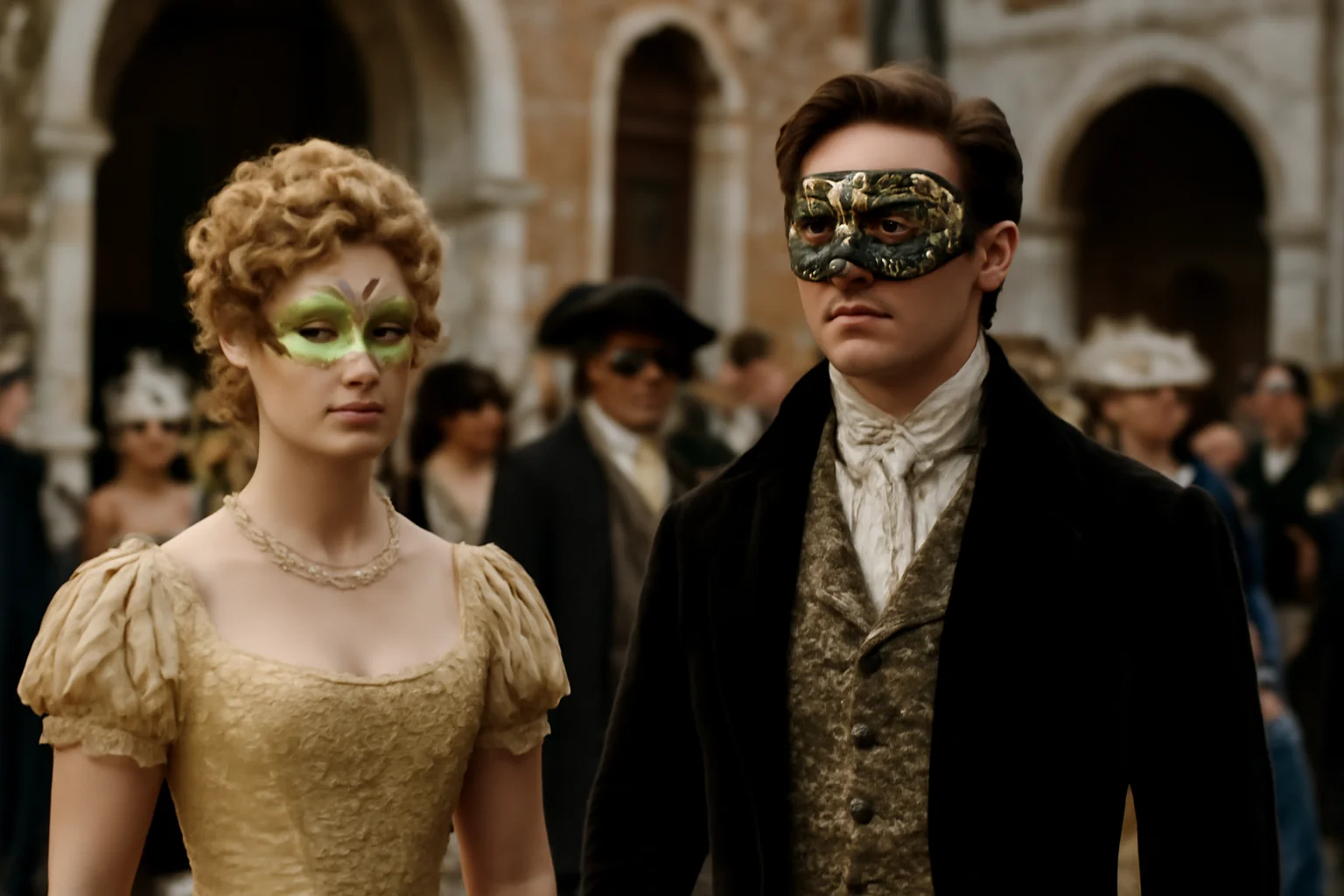 Carnavalul de la Veneția debutează cu un bal inspirat din Bridgerton, realizat în parteneriat cu Netflix (VIDEO)