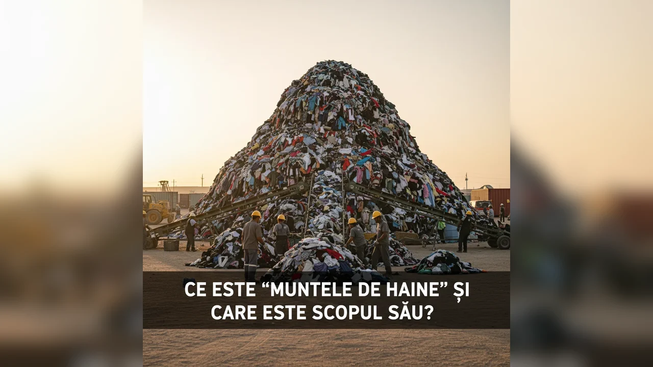 Ce este Muntele de Haine și care este scopul acestui proiect local?