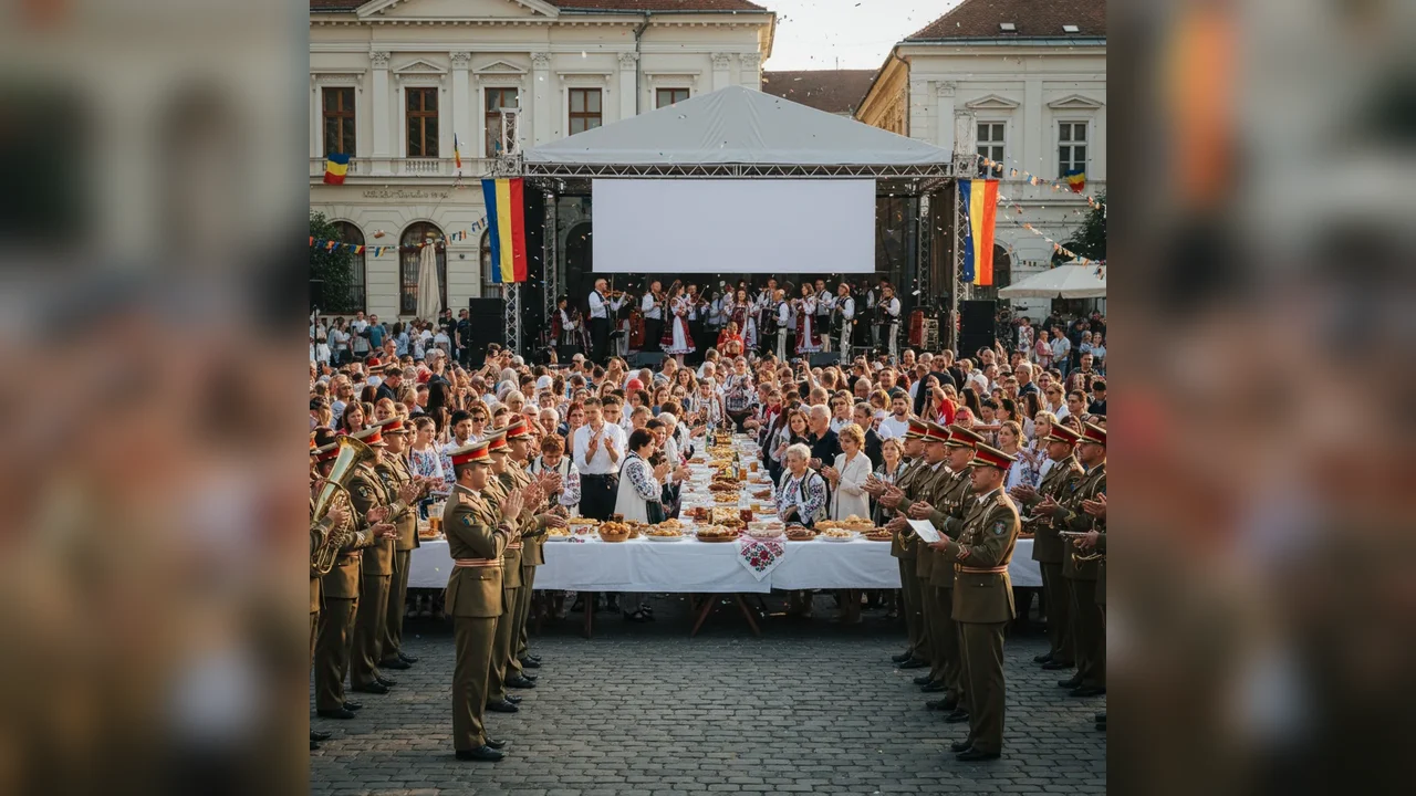 Ceremonii Militare, Masă Populară și Spectacol Artistic – Invitația Primăriei