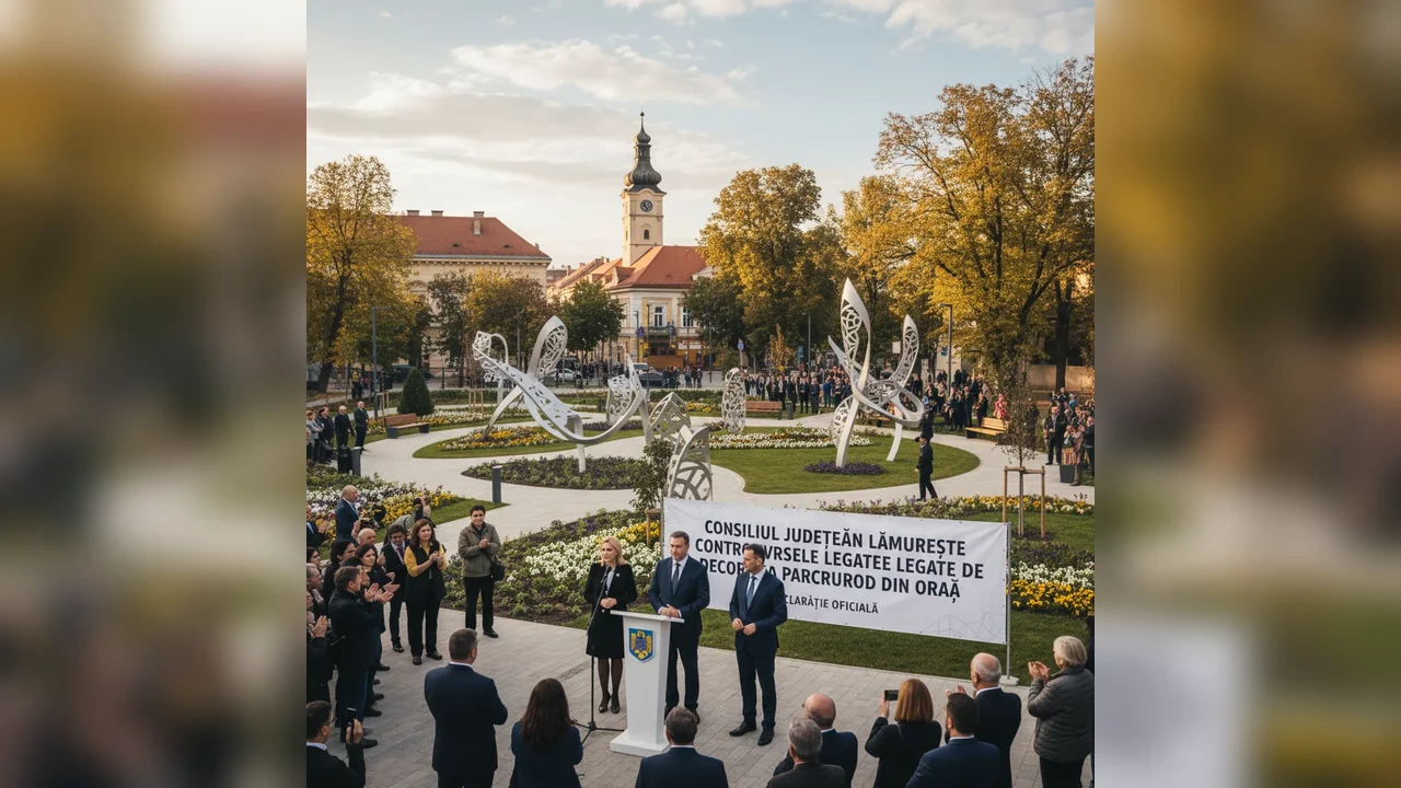 Consiliul Județean Clarifică Controversele Privind Decorarea Parcurilor Din Oraș