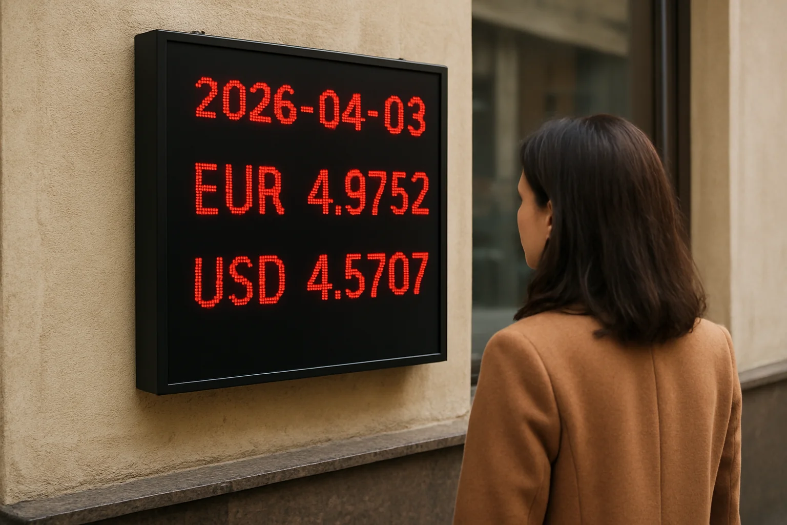 Curs valutar azi (BNR) – 2026-04-03