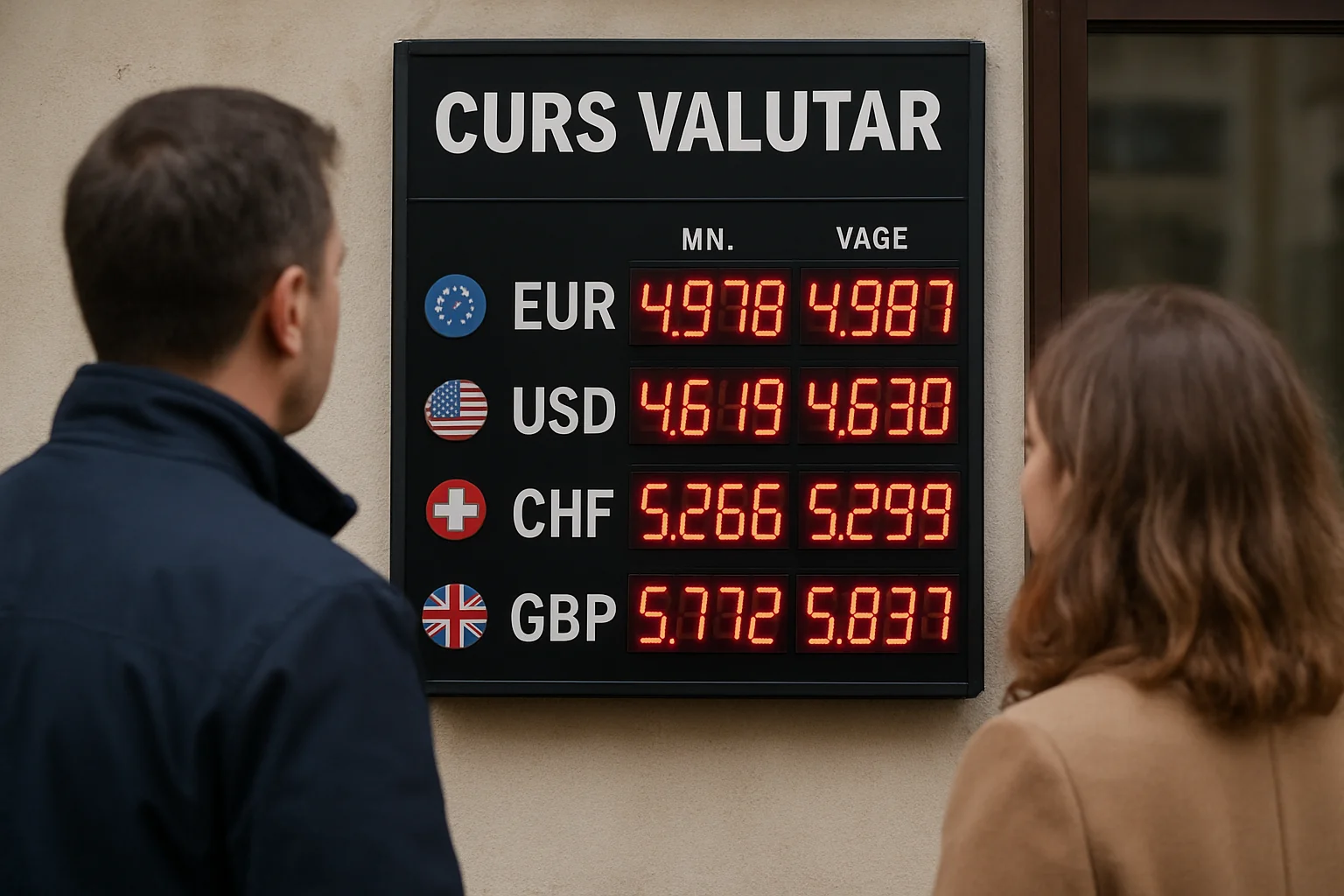 Curs valutar azi (BNR) – 2026-04-05
