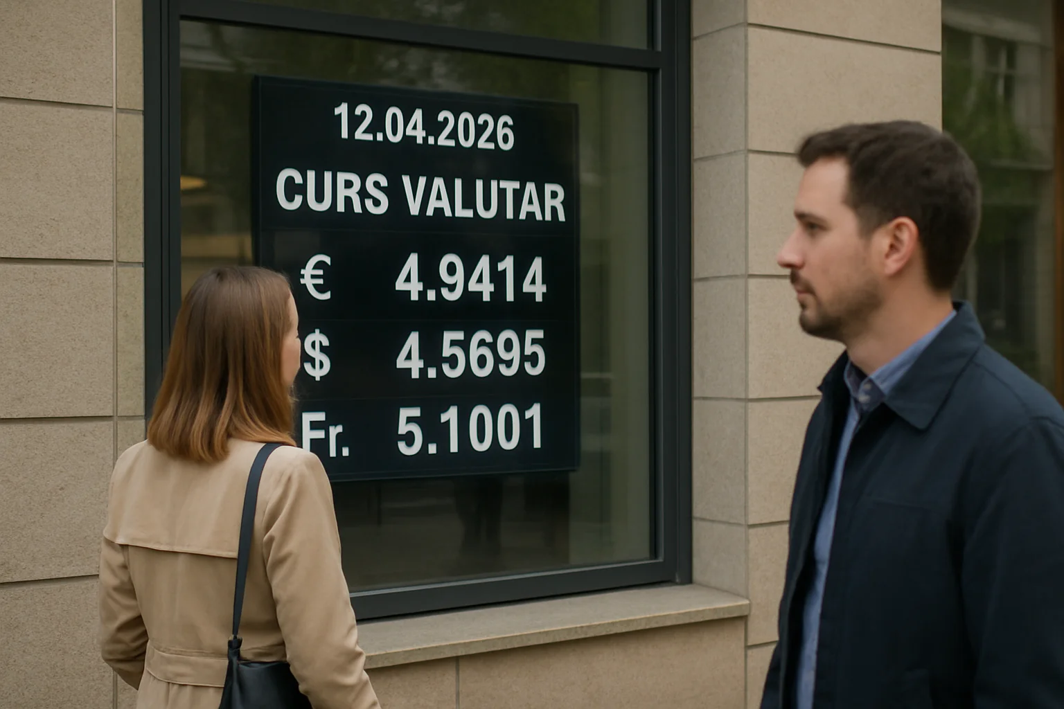 Curs valutar azi (BNR) – 2026-04-12
