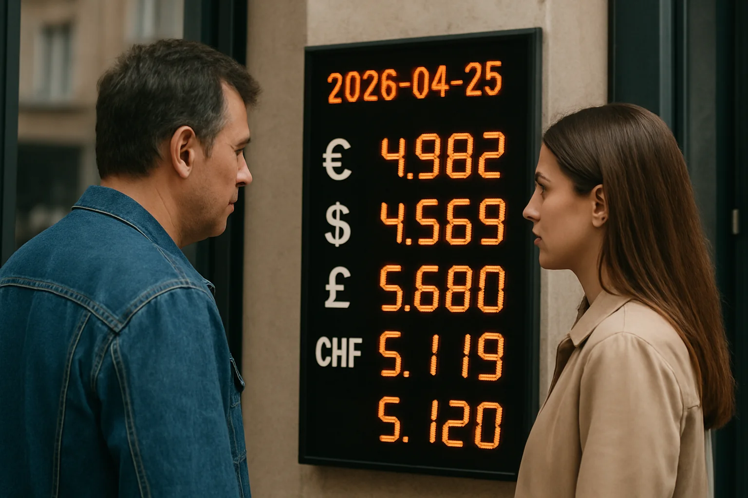 Curs valutar azi (BNR) – 2026-04-25