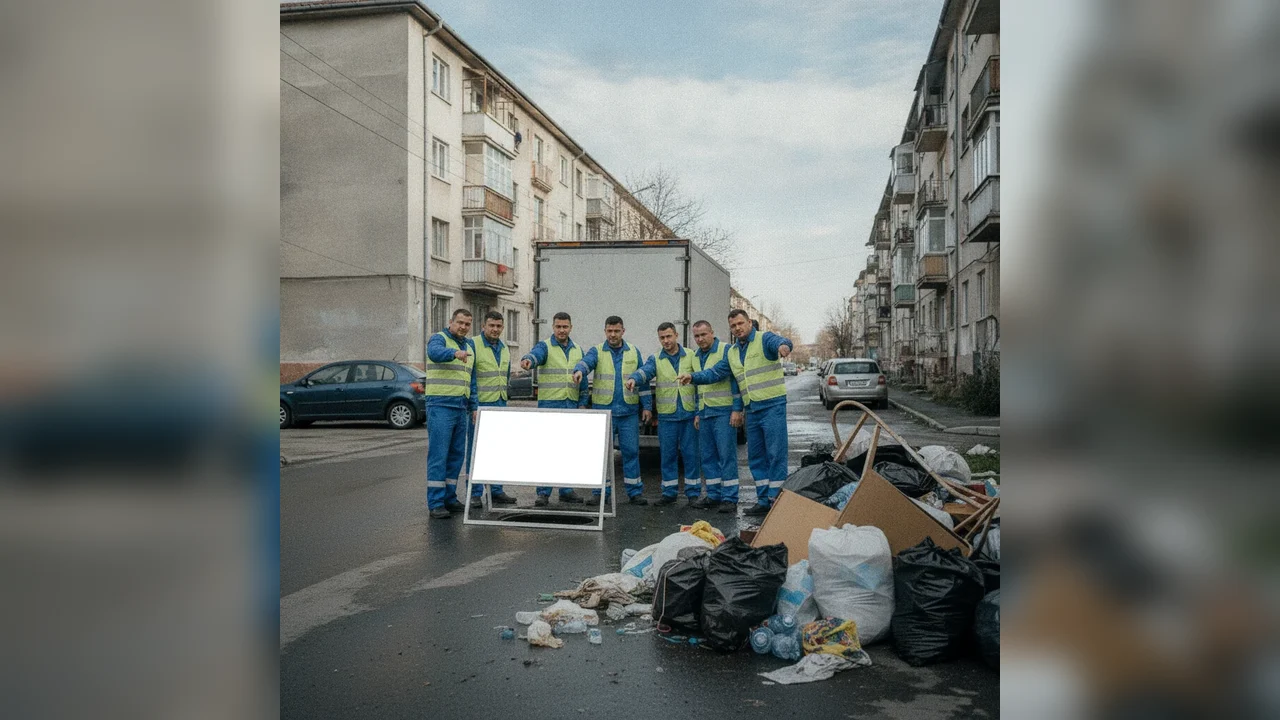 Deșeurile menajere blochează frecvent canalizarea orașului