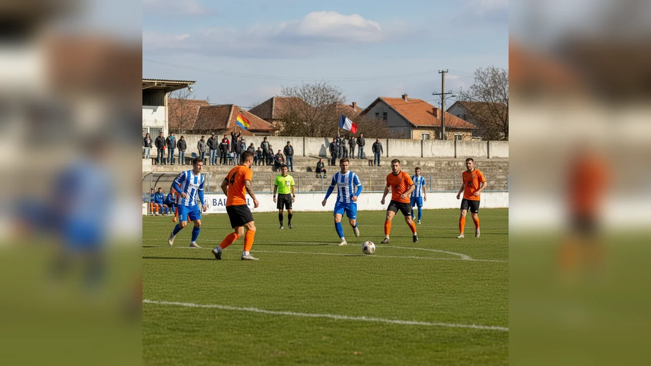 Dunărea Giurgiu pierde cu 4-2 în play-out-ul Ligii a III-a