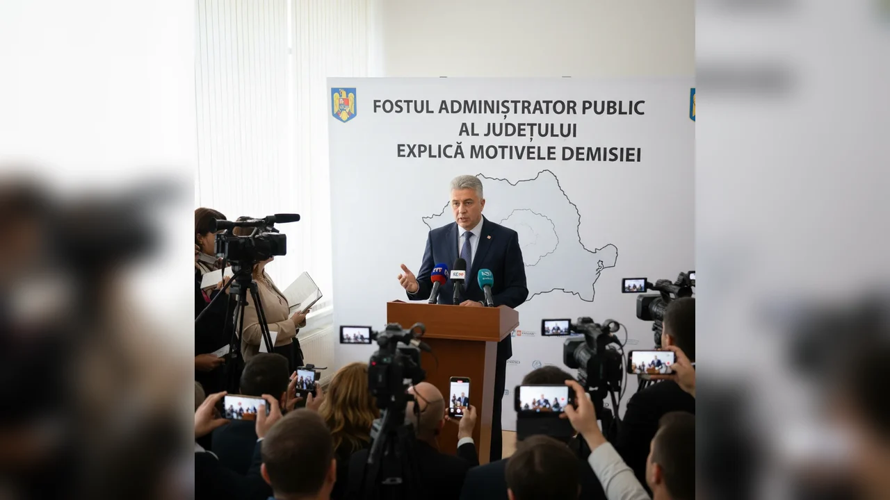 Fostul Administrator Public al Județului Dezvăluie Motivele Demisiei Sale