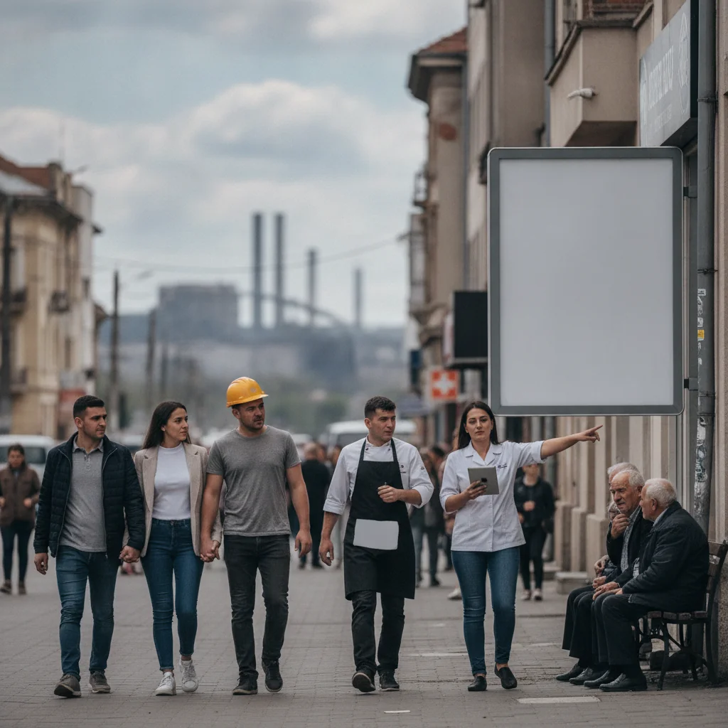 Giurgiu: salariul net din iulie 2026, cu 1.423 de lei sub media țării