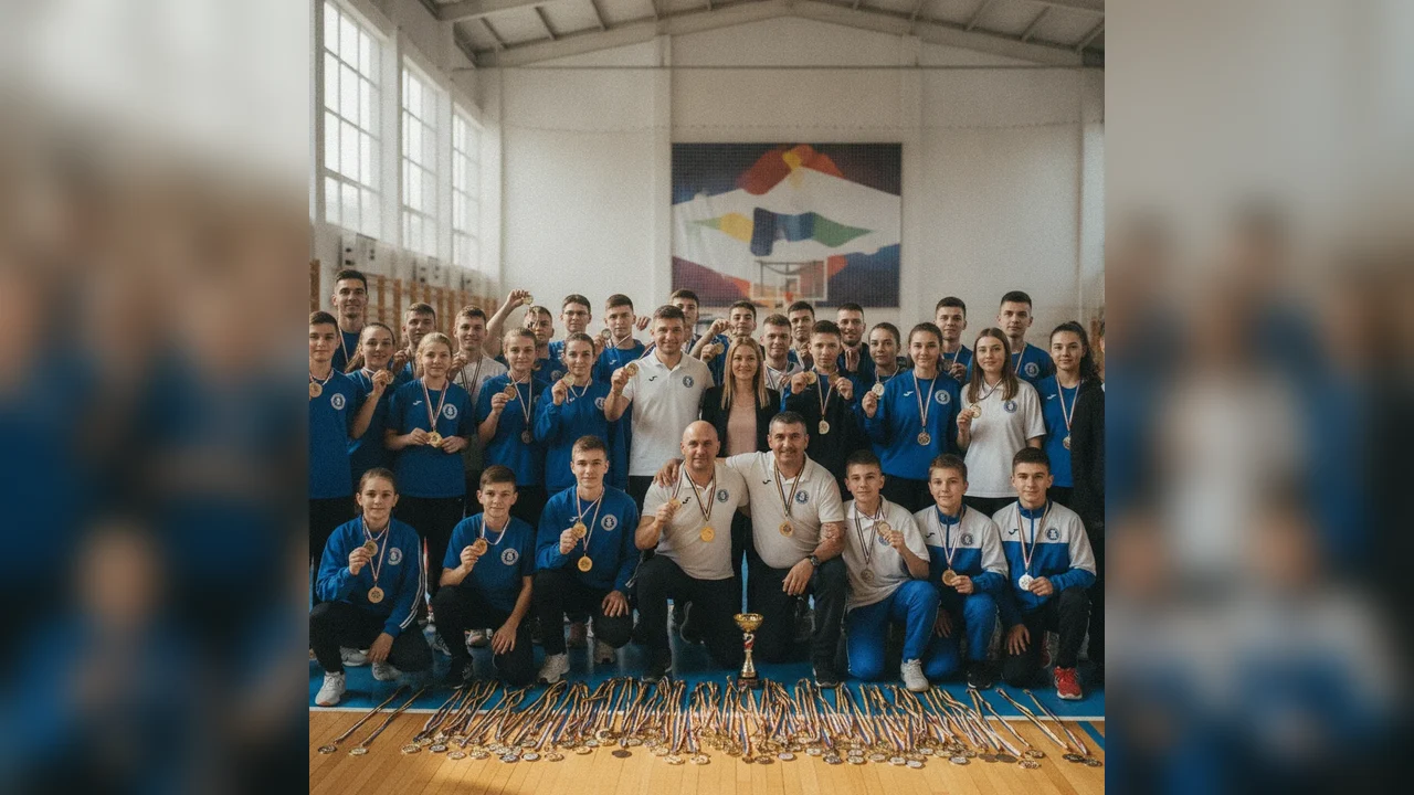 Giurgiuvenii de la Cătălin Mocanu Academy, 62 de medalii la Scorpion Cup Buzău