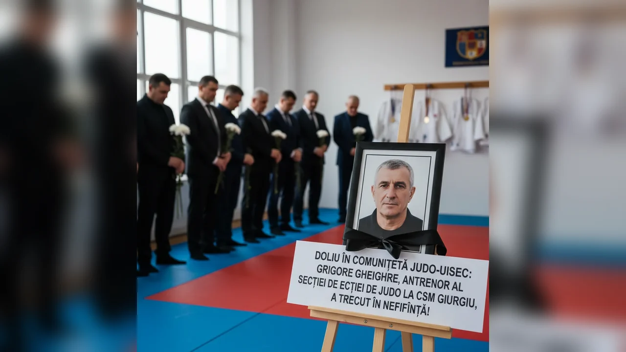 Grigore Gheorghe, antrenorul secției de judo de la CSM Giurgiu, a încetat din viață