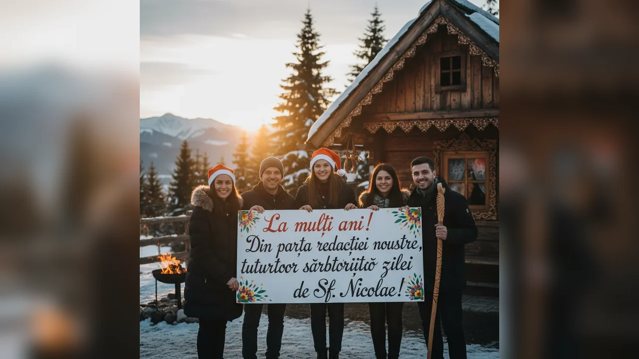 La mulți ani tuturor sărbătoriților de Sfântul Nicolae – urări din partea redacției noastre!