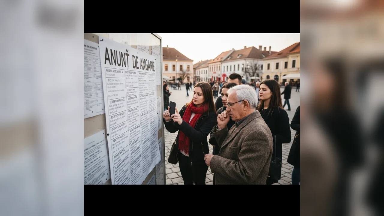 Locuri de muncă disponibile – apel pentru noi angajați în comunitatea locală