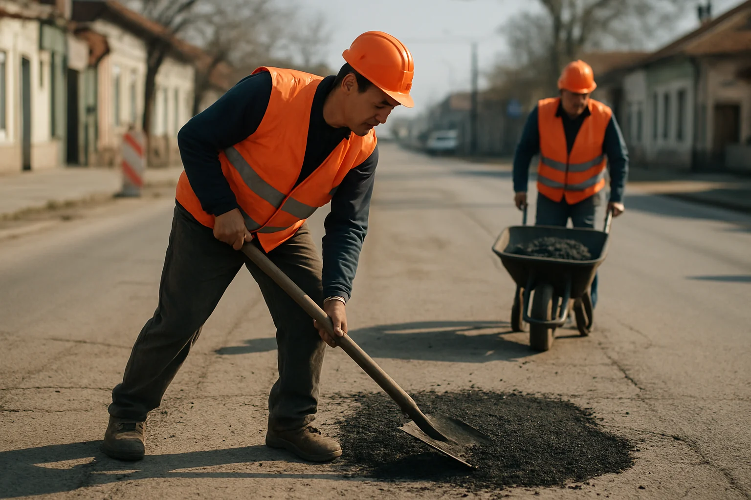 Lucrările de întreținere în Giurgiu continuă în această săptămână