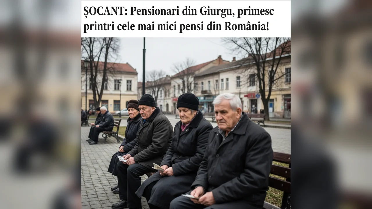 Pensiile din Giurgiu, printre cele mai mici din România