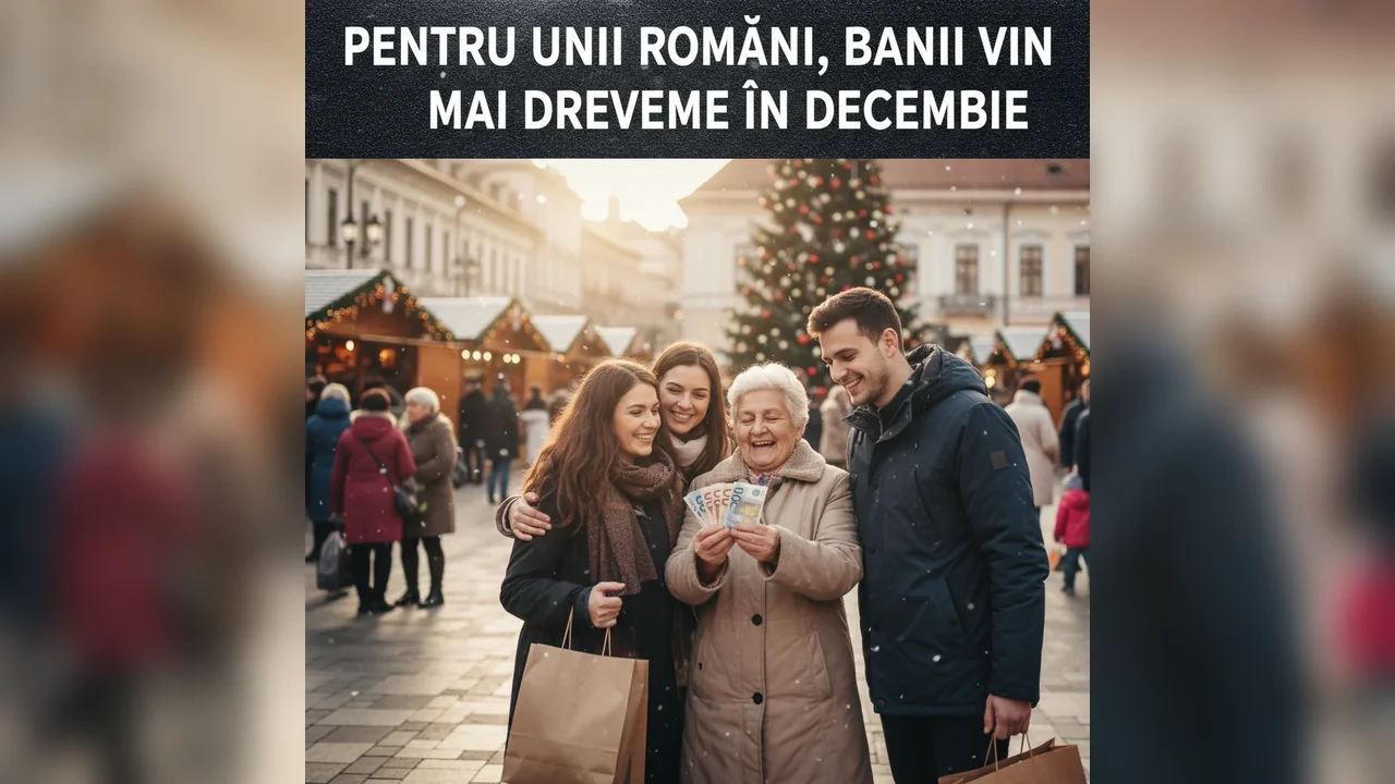 Pentru unii români, salariile și alocațiile ajung mai devreme în decembrie