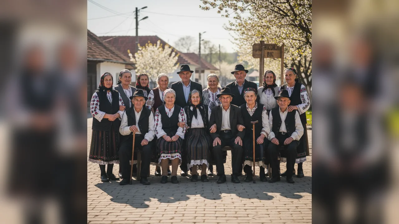 peste 100 de localnici născuți înainte de anul 1935