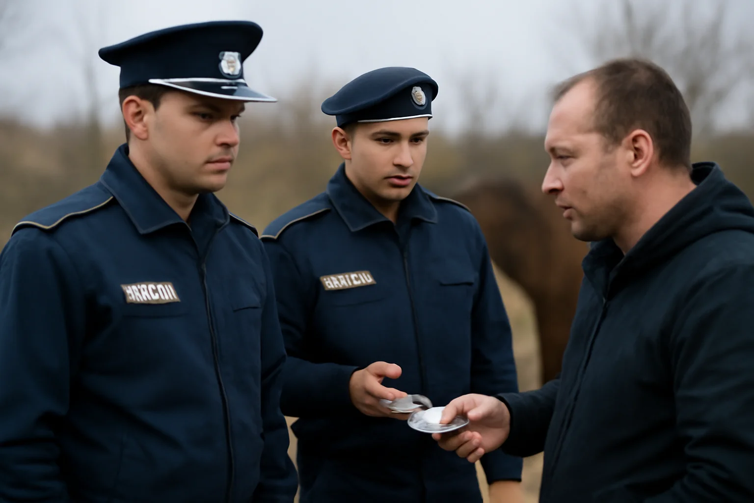 Poliţişti de frontieră din Giurgiu refuză mită oferită de un şofer bulgar care transporta cabaline fără acte
