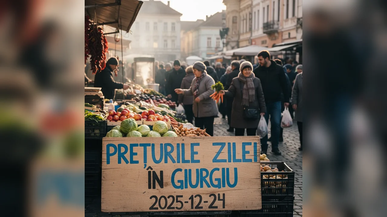 Prețurile zilei în Giurgiu – 2025-12-24