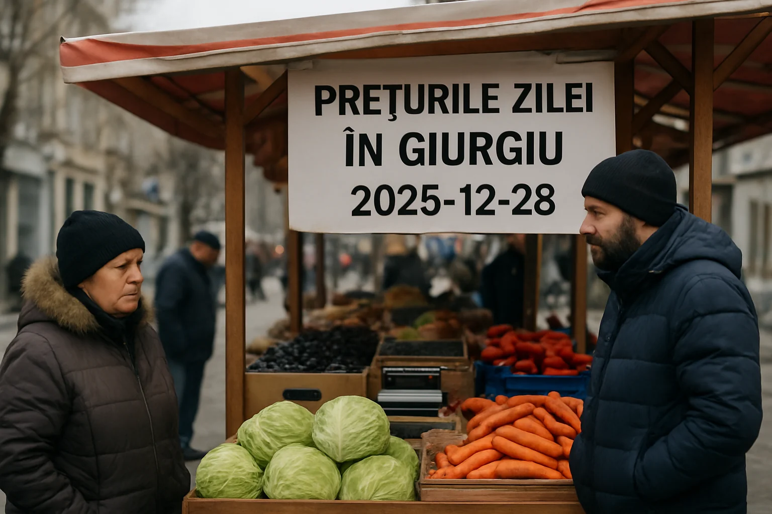 Prețurile zilei în Giurgiu – 2025-12-28