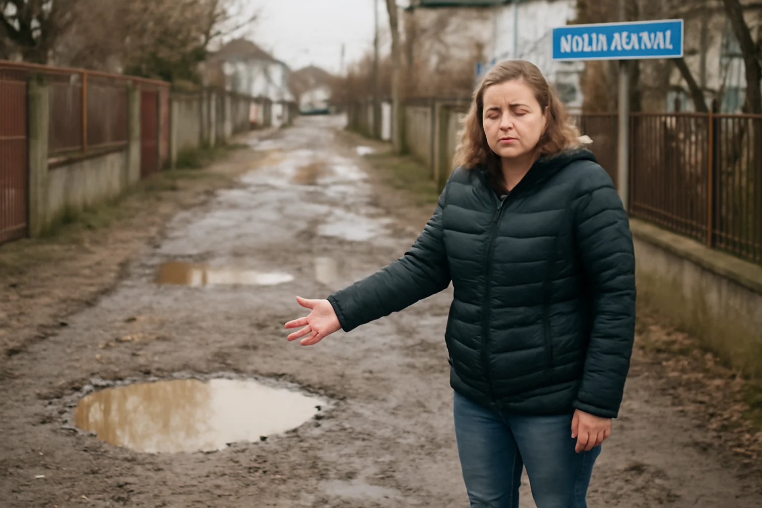 Probleme serioase pentru șoferii care încearcă să ajungă pe strada Miron Costin din municipiu
