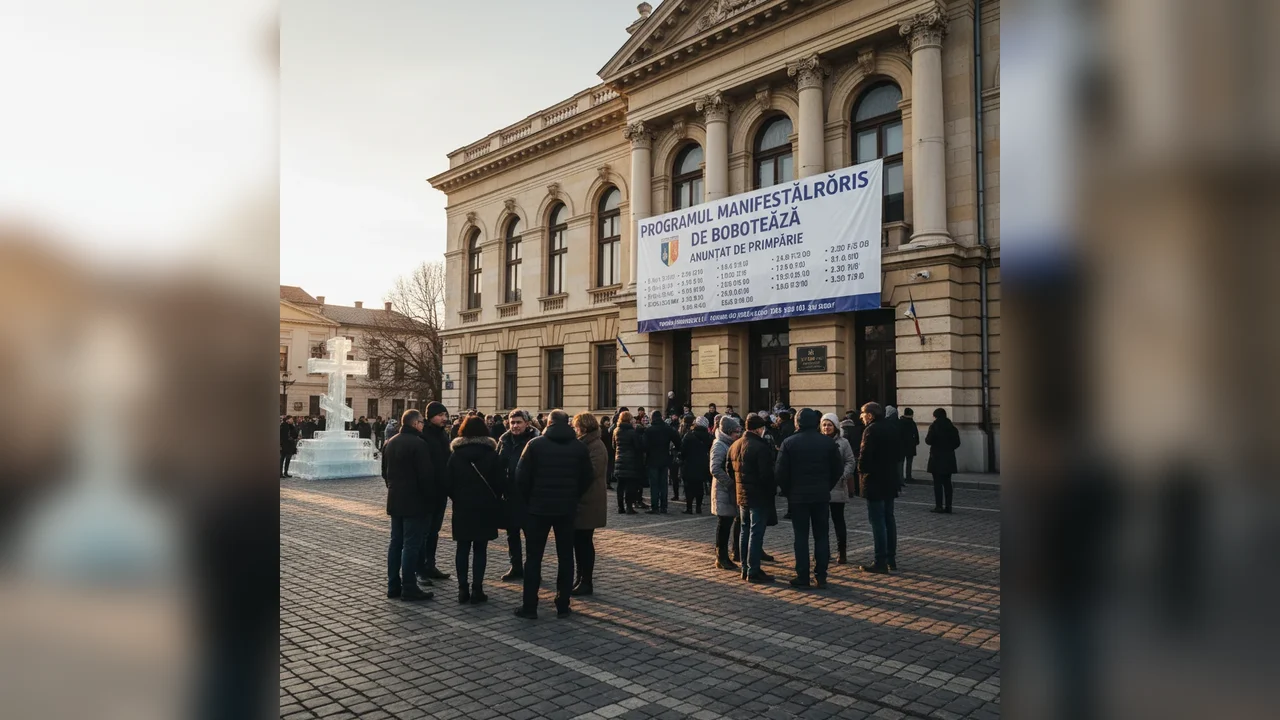 Programul de Bobotează la Giurgiu pe 6 ianuarie 2026, anunțat oficial de Primărie
