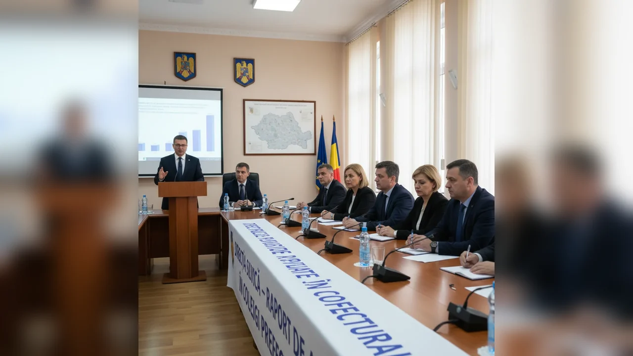 Raportul de Activitate al Direcției Silvice prezentat în Colegiul Prefectural