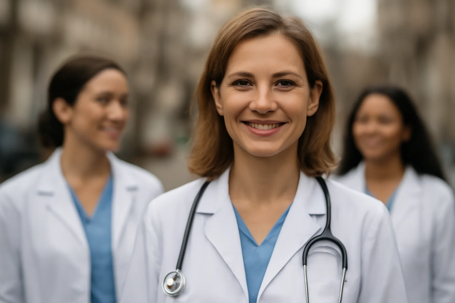 recunoaștere și urări de bine pentru doamnele doctor