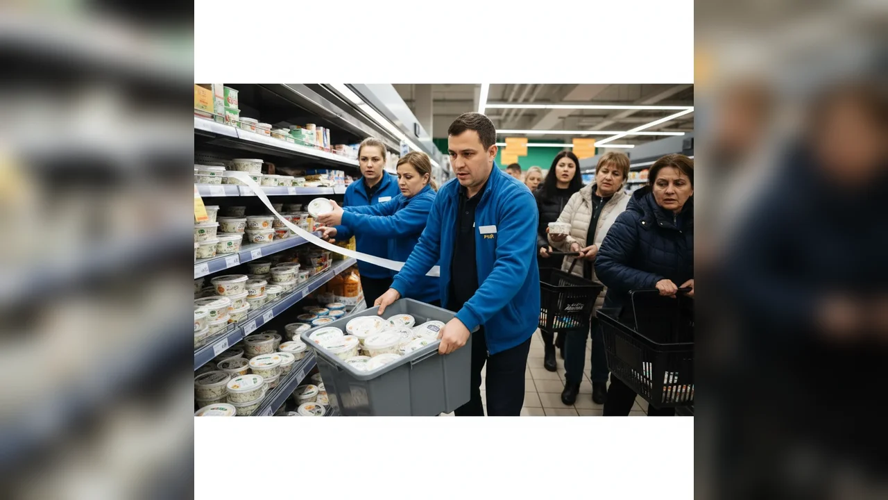 Retragere salată de icre Profi în Giurgiu: Risc Listeria