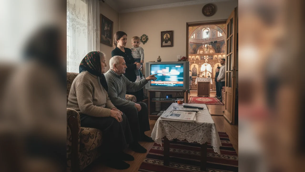 Românii citesc puțin, dar urmăresc mult TV și frecventează Biserica