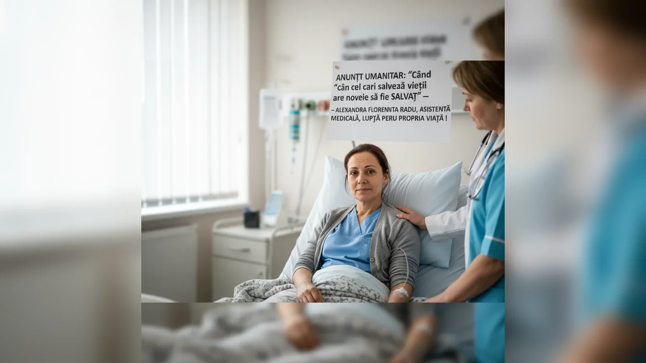 Salvăm viețile celor care ne salvează: ajutăm o asistentă!