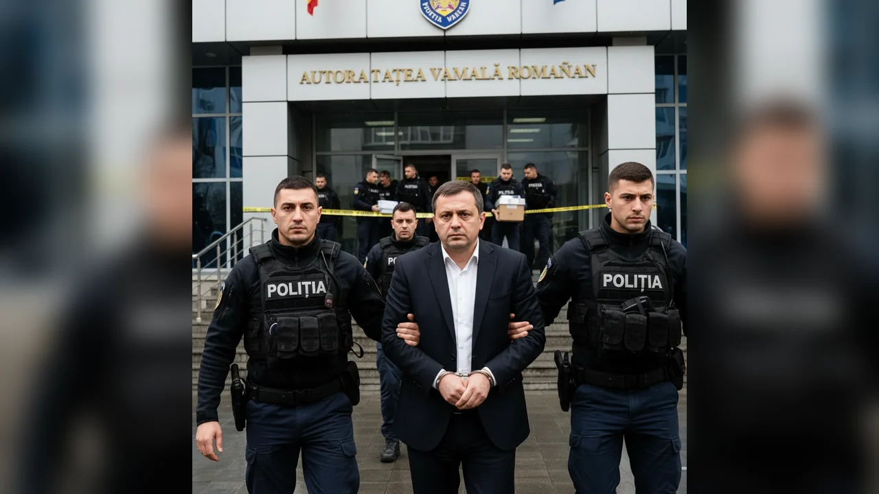 Șeful Vămilor, reținut pentru fals și abuz de funcție în România