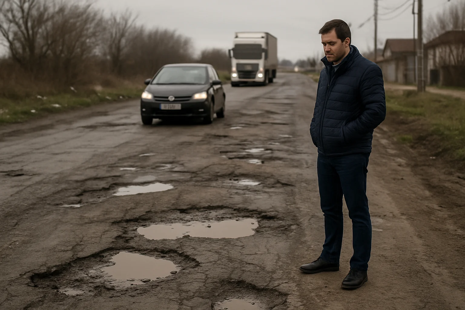 Situația actuală a infrastructurii rutiere din Giurgiu la început de 2026