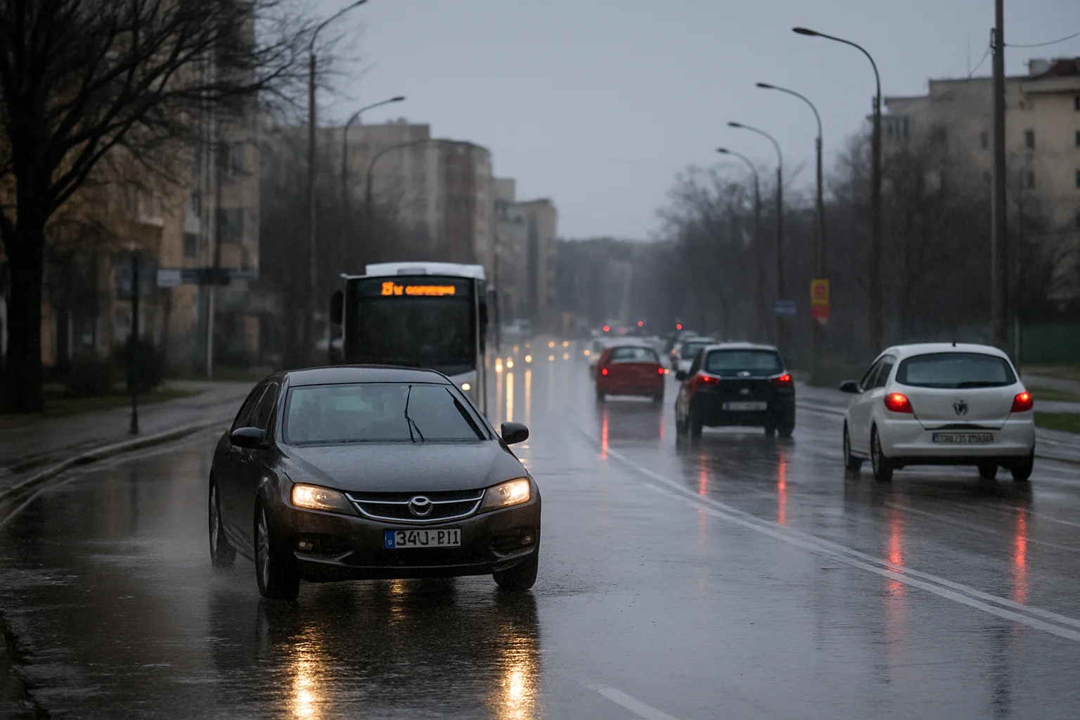 Situația actuală a traficului și condițiilor meteo în Giurgiu – 1 februarie 2026