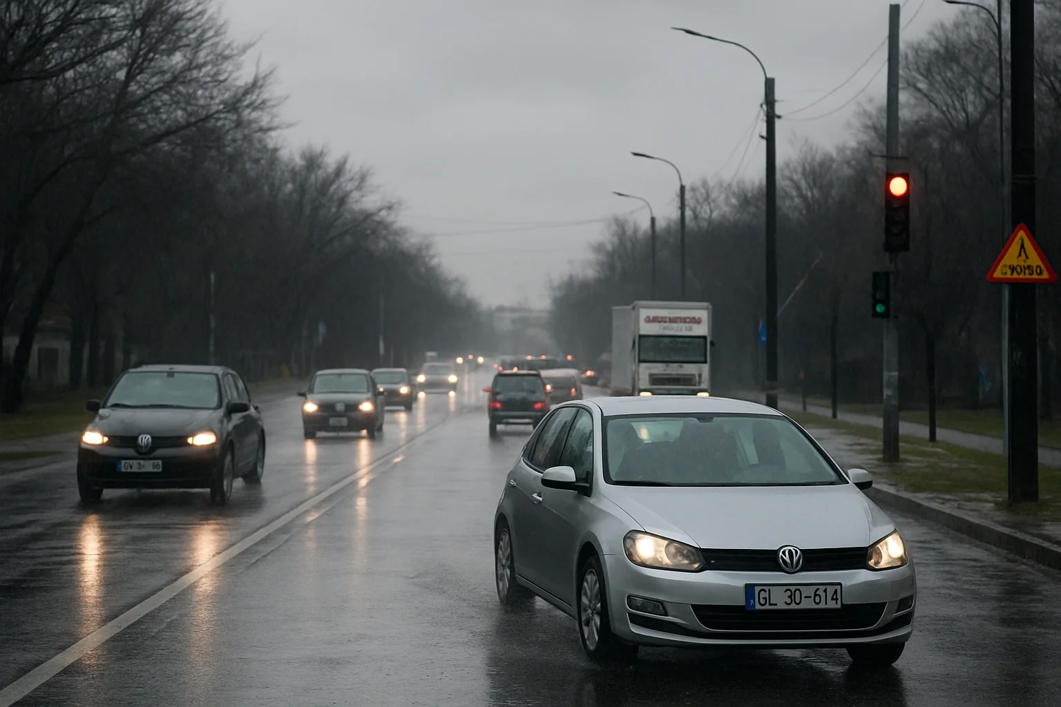 Situația actuală a traficului și condițiilor meteo în Giurgiu – 5 martie 2026