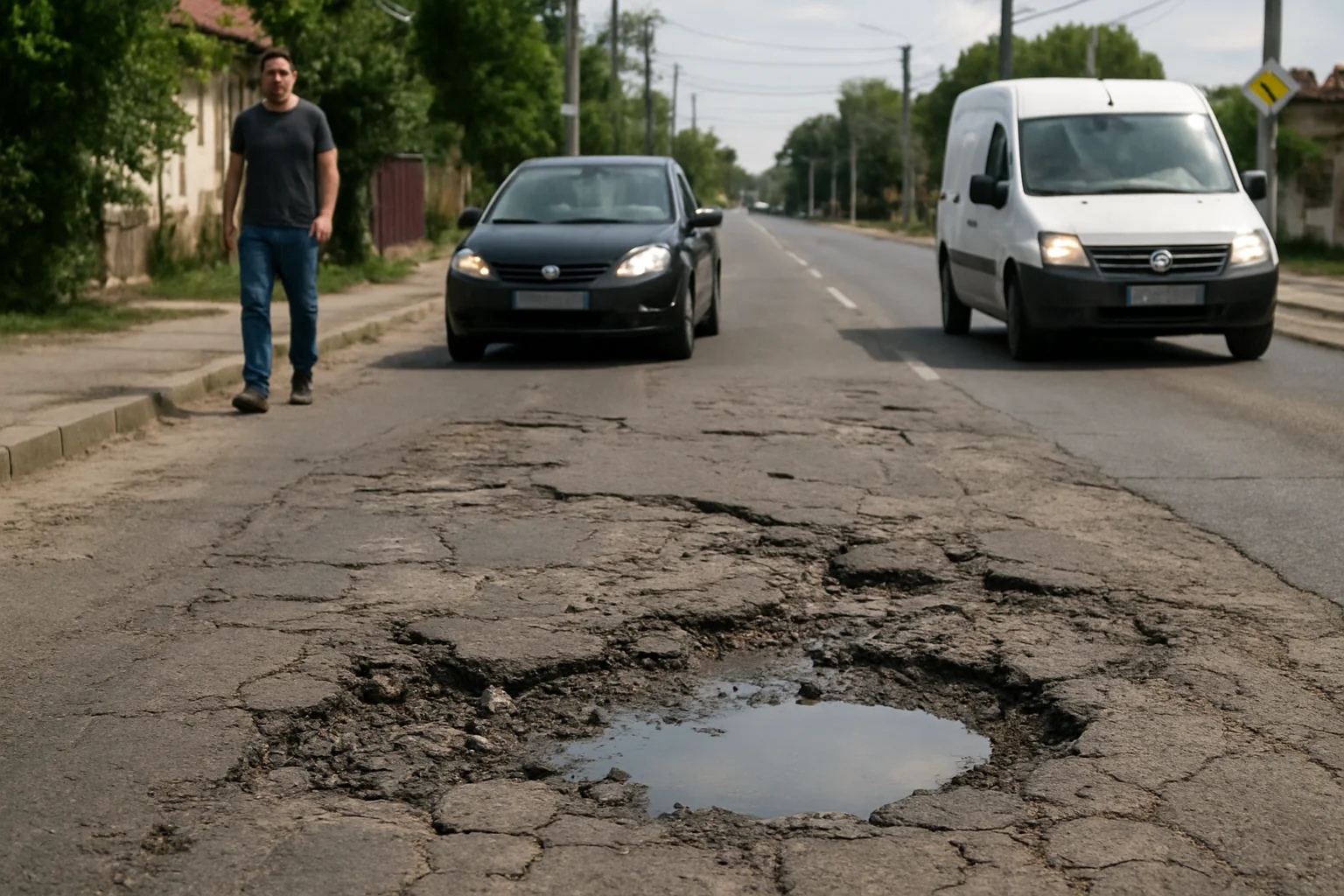 Situația infrastructurii rutiere din Giurgiu la început de vară 2026