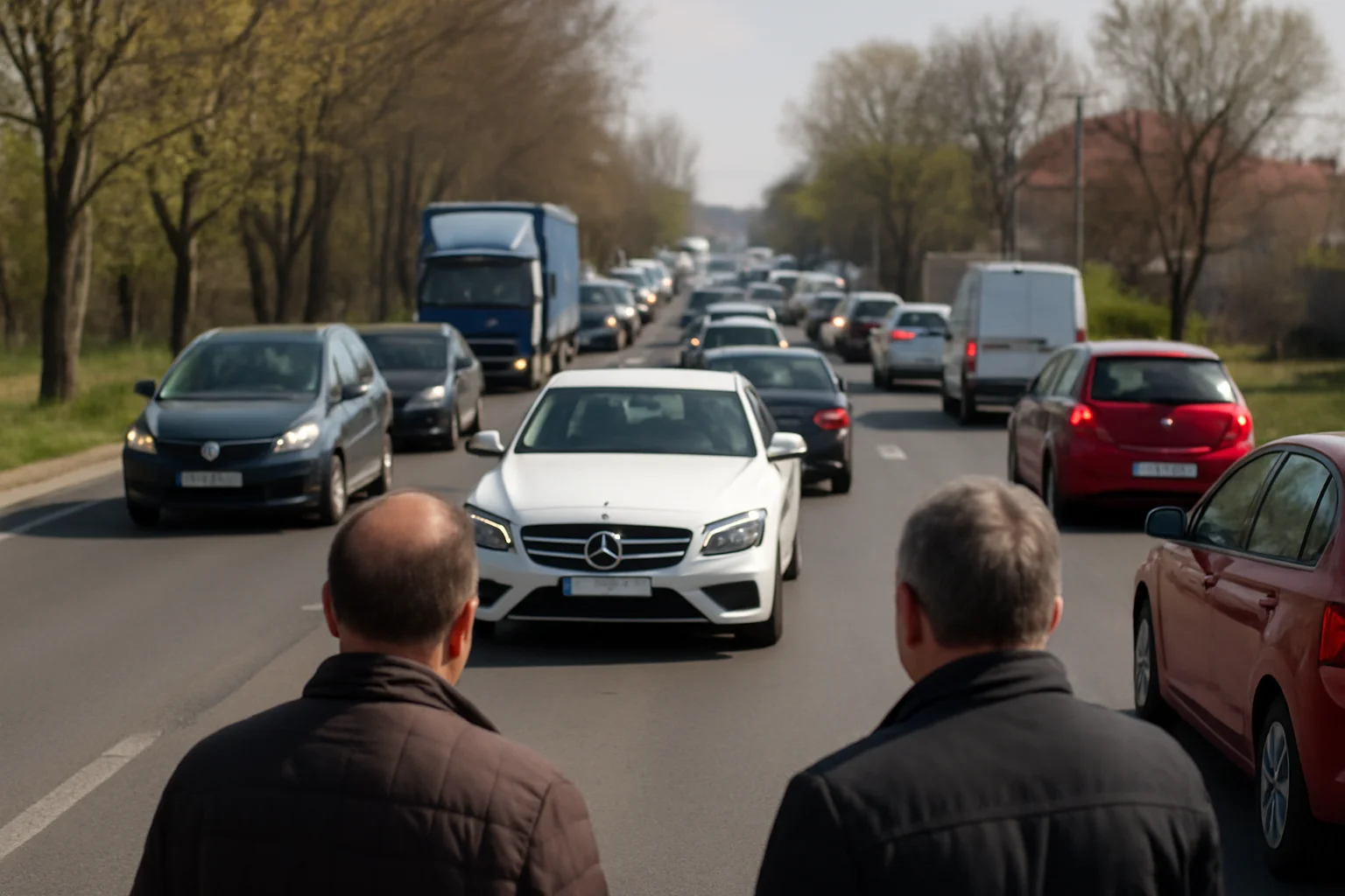 Situația traficului și recomandări pentru șoferii din Giurgiu la început de primăvară